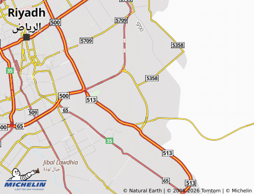 MICHELIN-Landkarte al-Masha'il - ViaMichelin