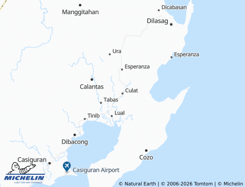 MICHELIN Culat map - ViaMichelin