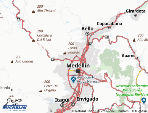 Carte MICHELIN Bello Horizonte - ViaMichelin