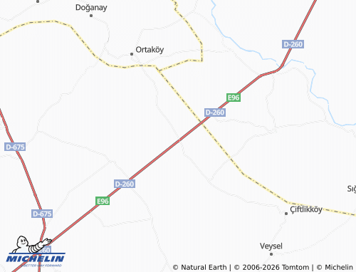 Mappa MICHELIN Camili - ViaMichelin