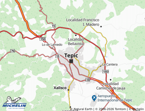 Mappa MICHELIN Miguel Ángel Paredes - ViaMichelin