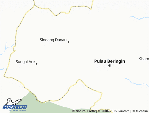 MICHELIN Muara Sindang Tengah map - ViaMichelin