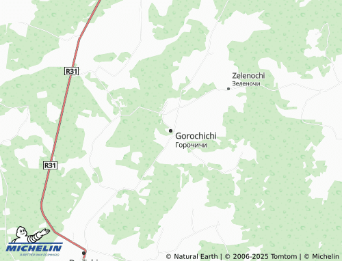 MICHELIN Gorochichi map - ViaMichelin