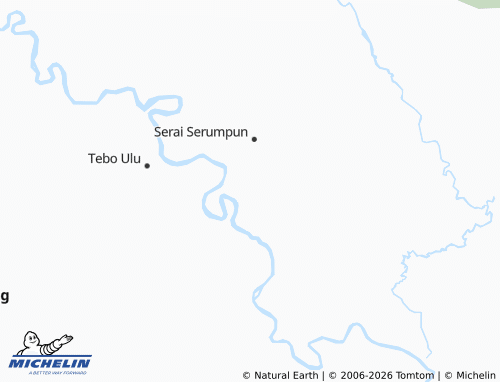 Mapa MICHELIN Tanjung Aur Seberang - ViaMichelin