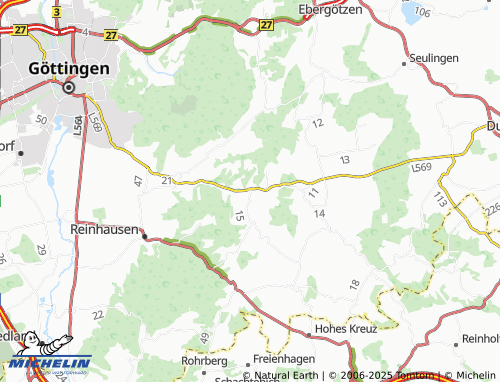 MICHELIN Benniehausen map - ViaMichelin