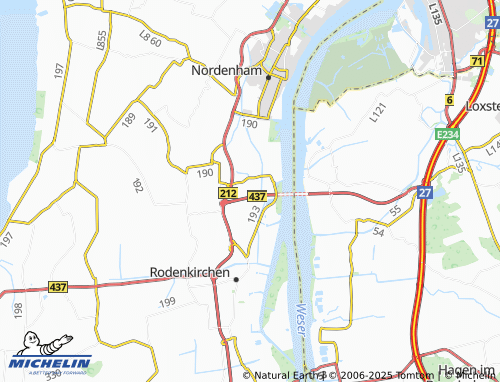 MICHELIN Havendorfersand map - ViaMichelin