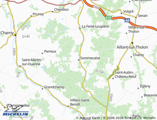 Mappa MICHELIN Sommecaise - ViaMichelin