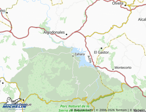 MICHELIN Zahara map - ViaMichelin