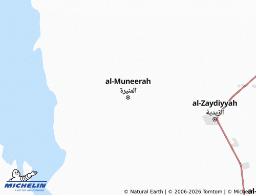 Mapa MICHELIN al-Muneerah - ViaMichelin