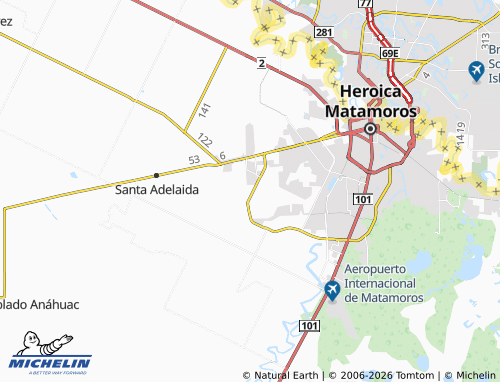 Mappa MICHELIN Residencial Areca - ViaMichelin