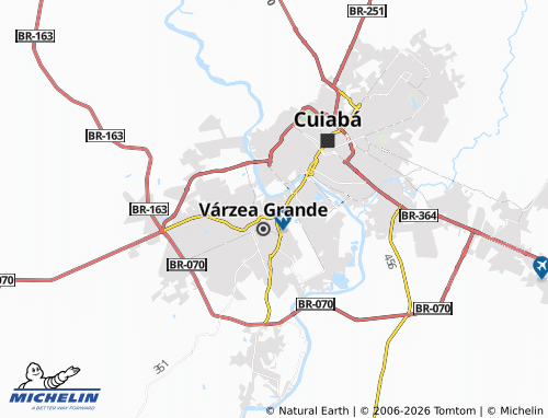 MICHELIN Nova Suíça map - ViaMichelin