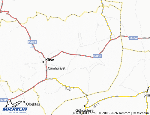 MICHELIN Gökçeköy map - ViaMichelin