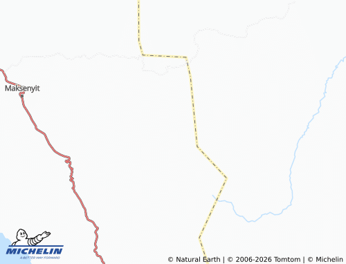 Mappa MICHELIN Washa - ViaMichelin