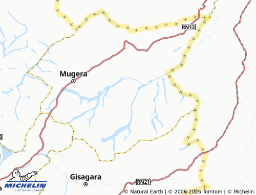Mappa MICHELIN Ntunda - ViaMichelin