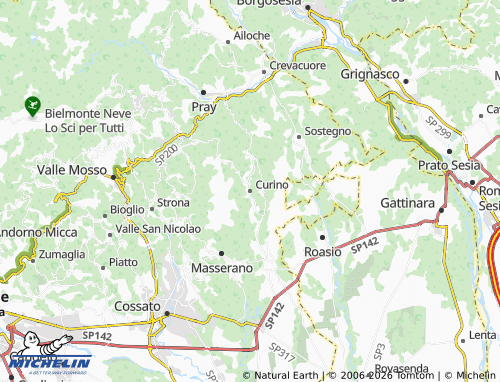 Mappa MICHELIN Curino - ViaMichelin