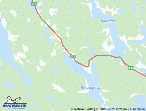 Carte MICHELIN Pilgrimstad - ViaMichelin