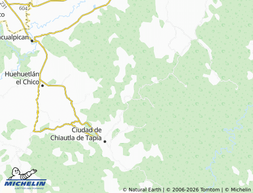 MICHELIN San Miguel map - ViaMichelin