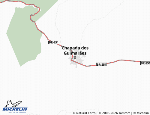 Mappa MICHELIN Chapada dos Guimarães - ViaMichelin