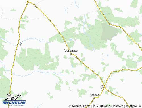 Mappa MICHELIN Vorbasse - ViaMichelin