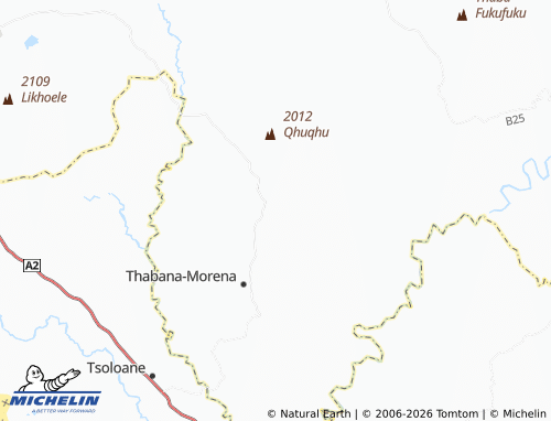 MICHELIN Ha Bofihla map - ViaMichelin