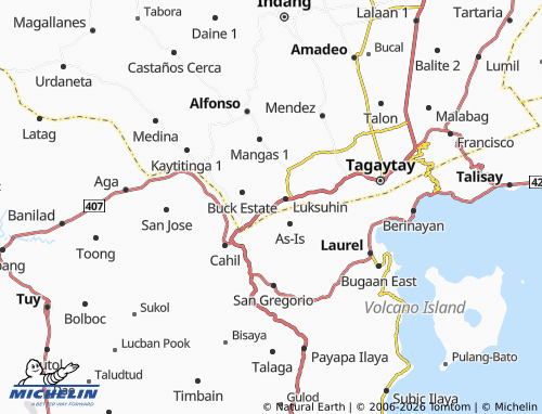 MICHELIN Upli map - ViaMichelin