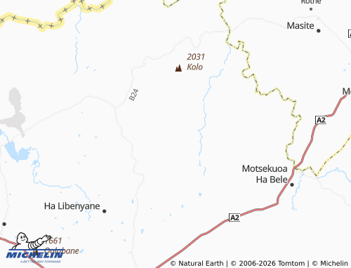 MICHELIN Ha Khoele map - ViaMichelin