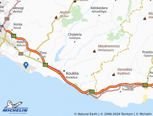 Mappa MICHELIN Souskiou - ViaMichelin