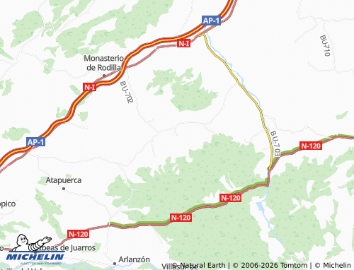 MICHELIN Arraya de Oca map - ViaMichelin