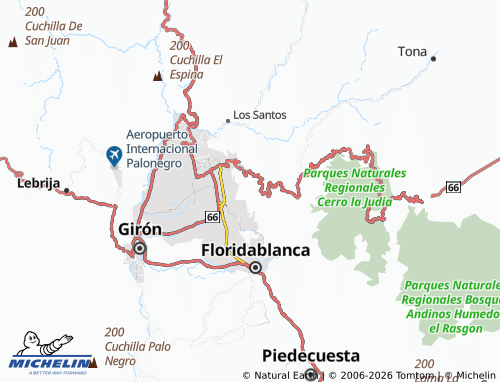 Carte MICHELIN 10 de Mayo Santa Barbara - ViaMichelin