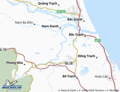 Mapa MICHELIN Liên Trạch - ViaMichelin