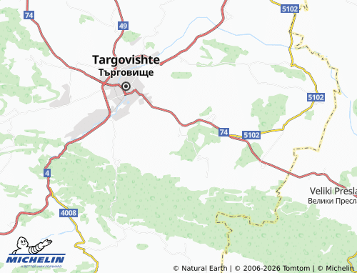 MICHELIN Ruets map - ViaMichelin