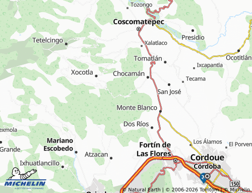 Mappa MICHELIN Tetla - ViaMichelin