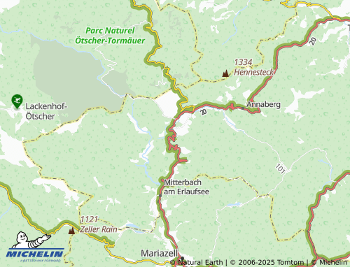 MICHELIN Wienerbruck map - ViaMichelin