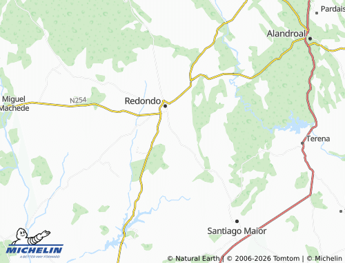 Mapa MICHELIN Gafanhas - ViaMichelin