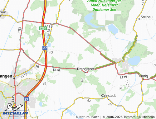 MICHELIN Fahlenbruch map - ViaMichelin