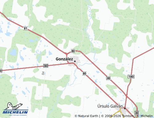 MICHELIN Praxedis Balboa map - ViaMichelin