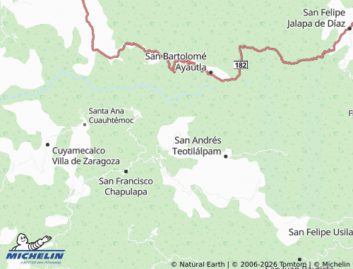 Mapa MICHELIN Los Pinos - ViaMichelin