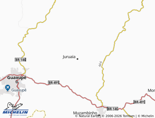 Mapa MICHELIN Juruaia - ViaMichelin