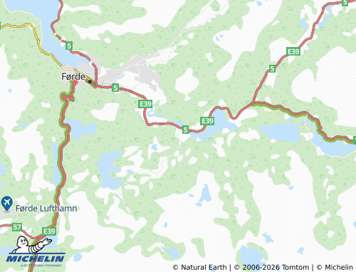 MICHELIN-Landkarte Sunde - ViaMichelin
