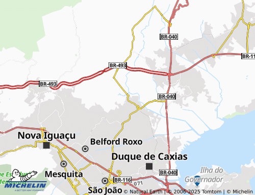 MICHELIN Jardim Amapá map - ViaMichelin