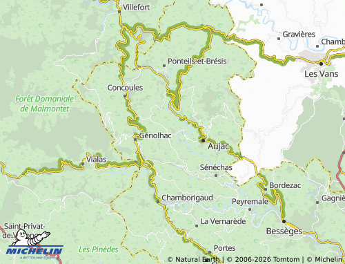 Carte MICHELIN Charnavas - ViaMichelin