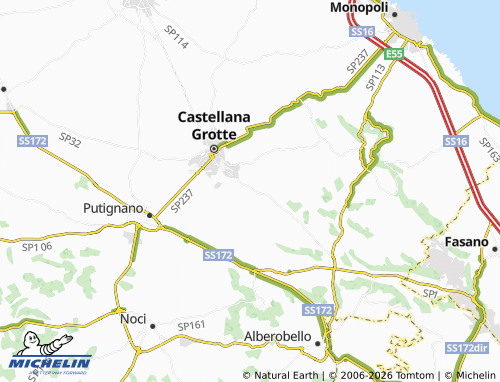 Mappa MICHELIN Convento - ViaMichelin