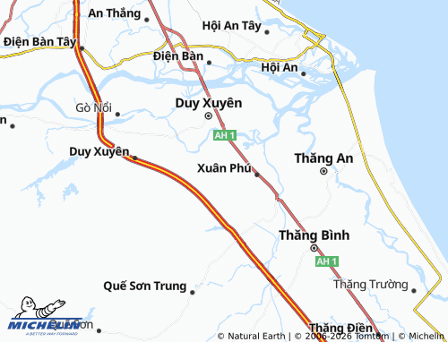 Mapa MICHELIN Quế Xuân 2 - ViaMichelin