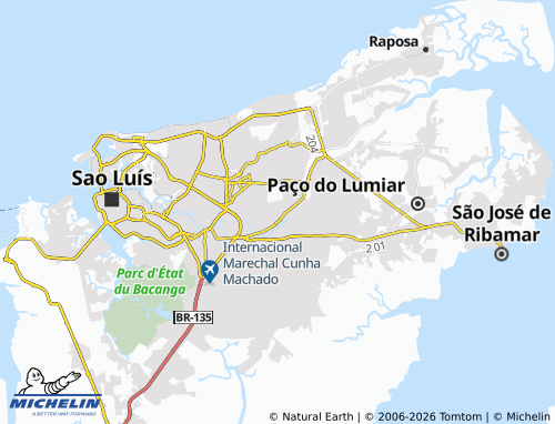 Carte MICHELIN Sítio Trizideia - ViaMichelin
