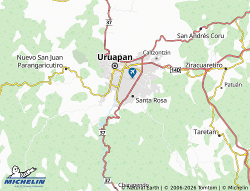 Mappa MICHELIN El Tzirate - ViaMichelin