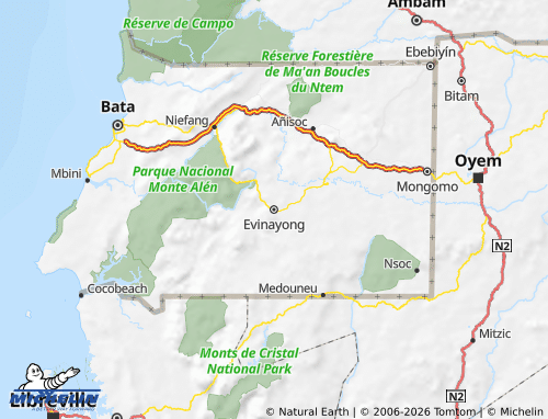 Mapa MICHELIN Centro Sur - ViaMichelin