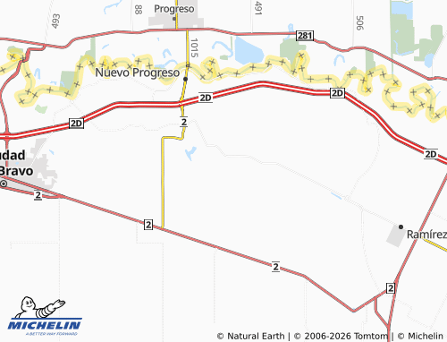 Mapa MICHELIN Ebanito Nuevo - ViaMichelin