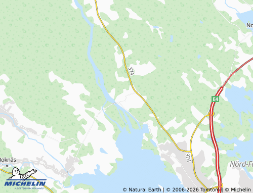 MICHELIN Böle map - ViaMichelin