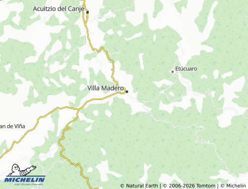 MICHELIN Infonavit map - ViaMichelin