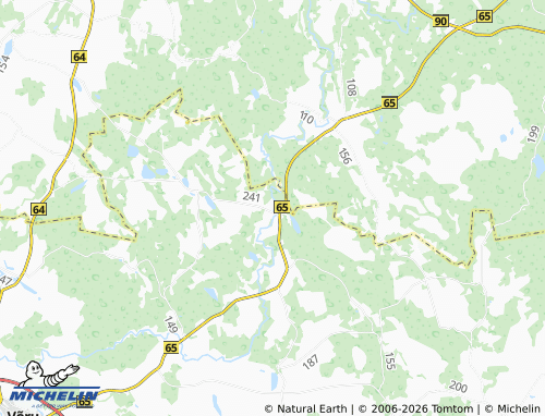 Mapa MICHELIN Paidra - ViaMichelin